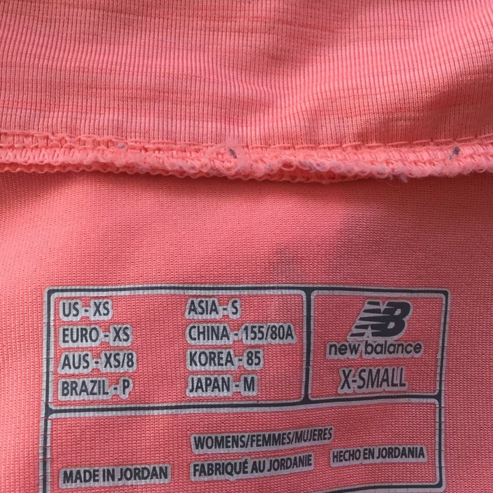New Balance Workout Jacket, Peach, Size XS - Picture 6 of 7